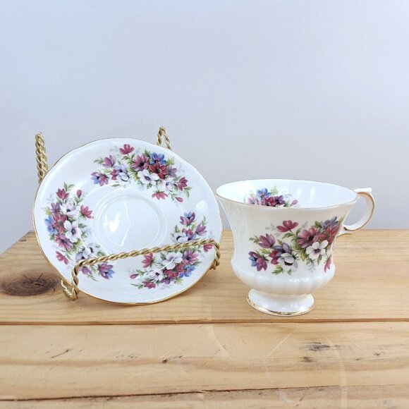 Paragon Flower Festival Collection-J - Tea Cup & Saucer - Picture 1 of 7